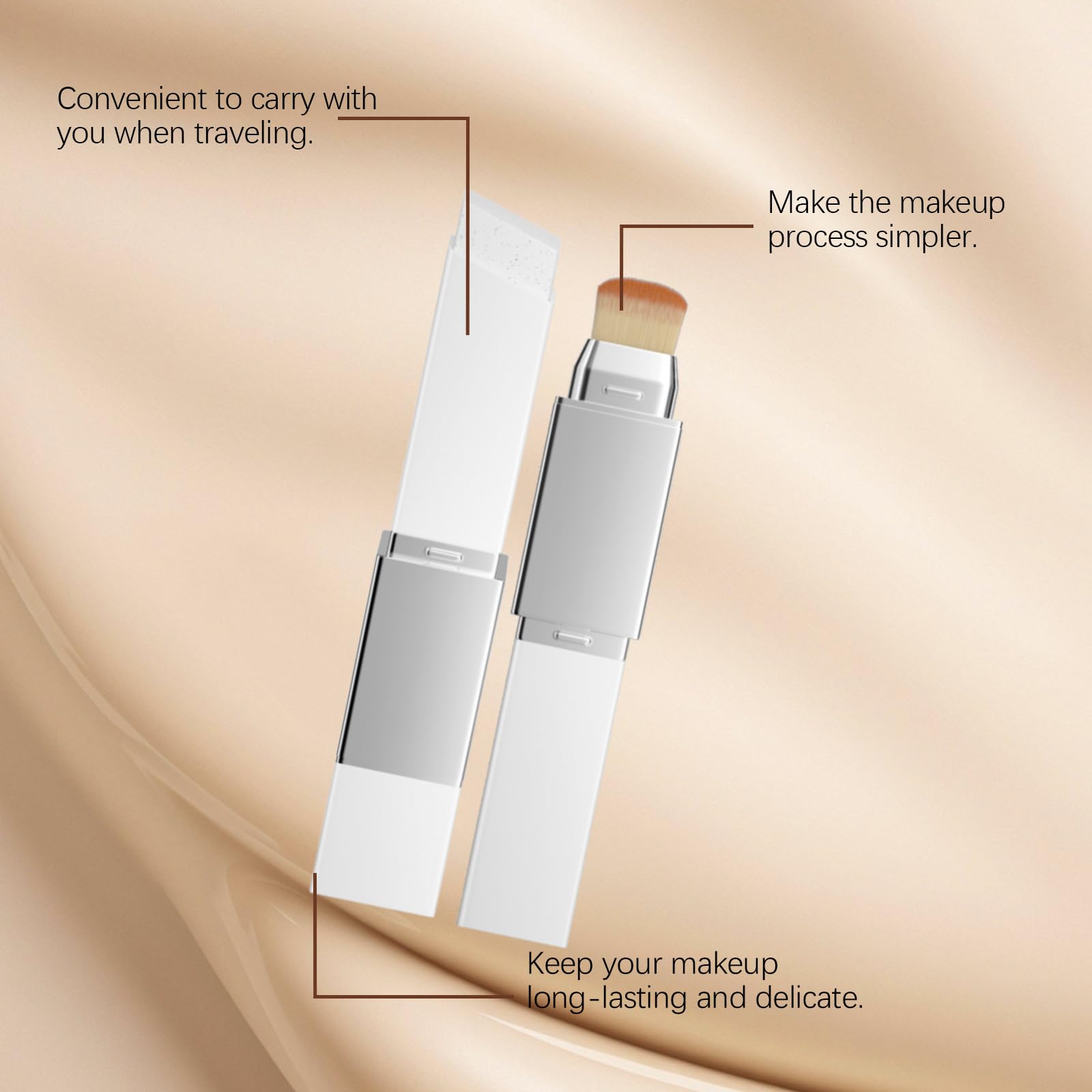 INMT New Blanc Cover Cream Stick V color-changing activation on skin for even tone
