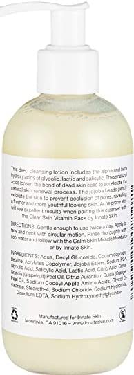 Innate Skin Fresh after cleansing, ready for moisturizer
