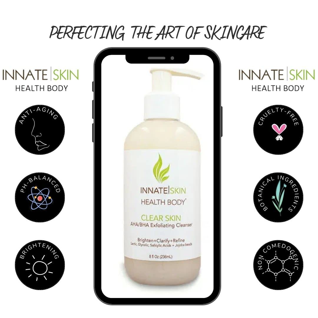 Innate Skin Gentle foaming cleanser delivers soft lather for a refreshing cleanse