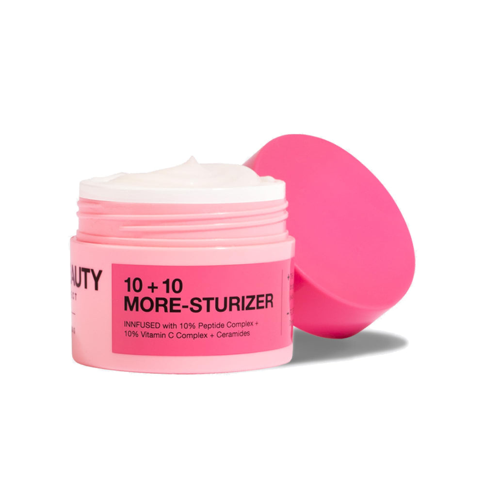 Innbeauty Project 10+10 moisturizer jar front showing premium packaging and creamy hydration