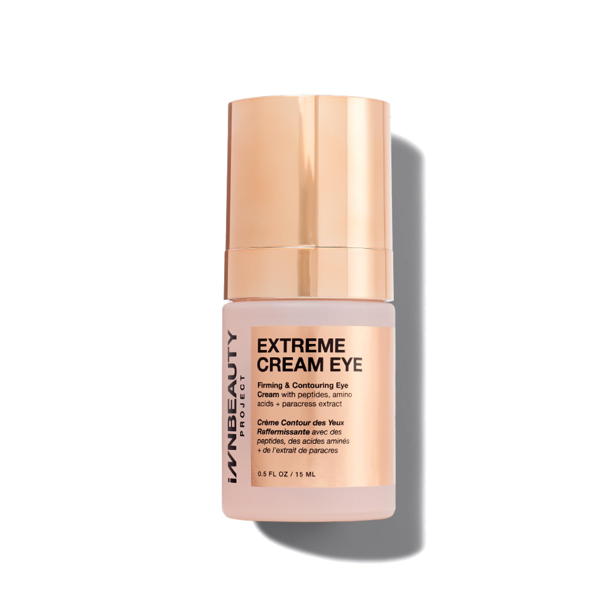 Innbeauty Project Extreme Cream Eye Firming bottle showing hydrating daily lift