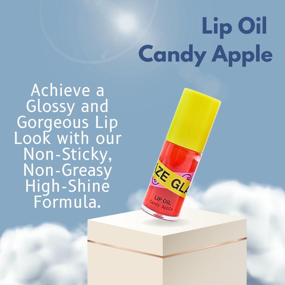 Innbeauty Project Glaze For Days Cinnamon Bun lip oil bottle with rosy brown warmth and soft finish