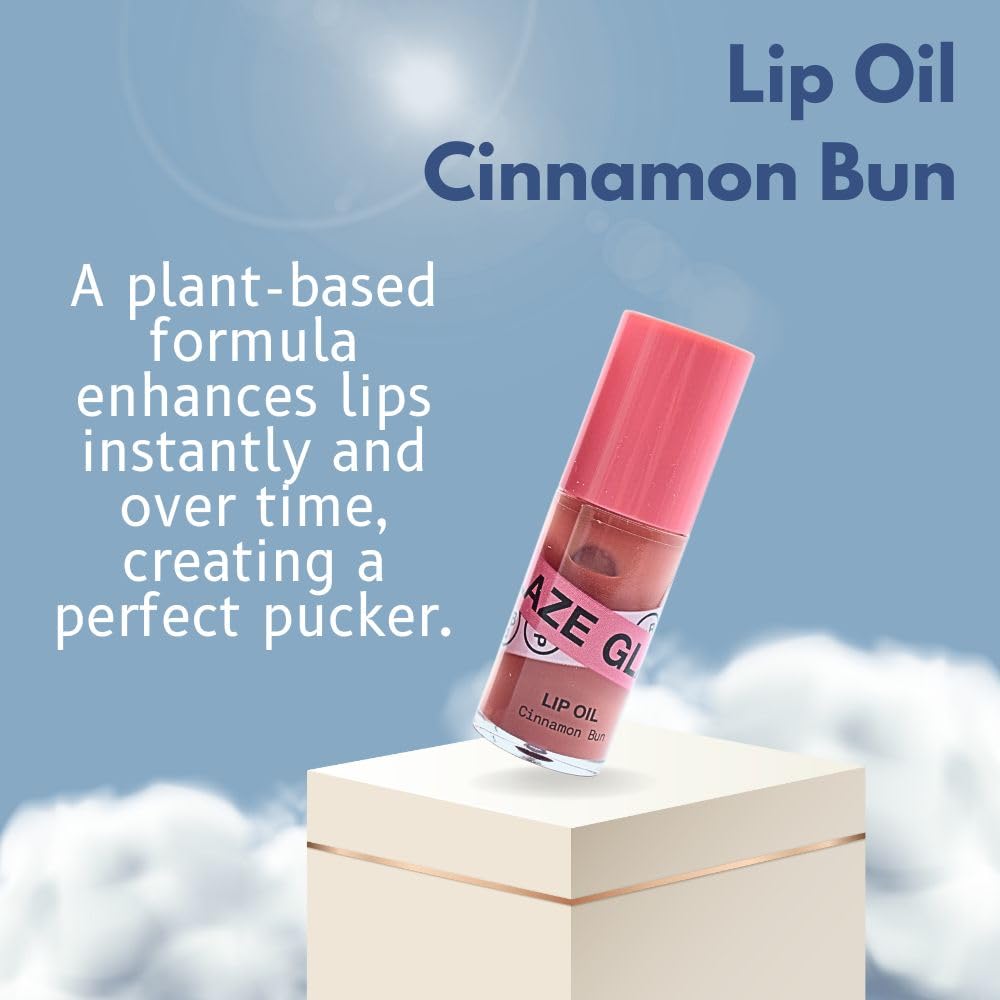 Innbeauty Project Glaze For Days lip oils close-up showcasing glossy non-sticky finish