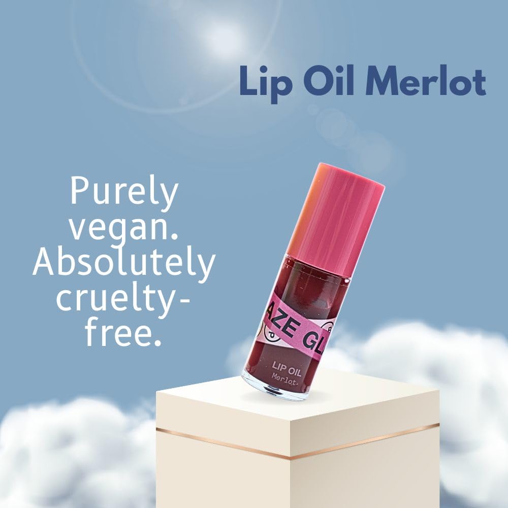 Innbeauty Project Glaze For Days 4-piece lip oil set packaging showing all shades