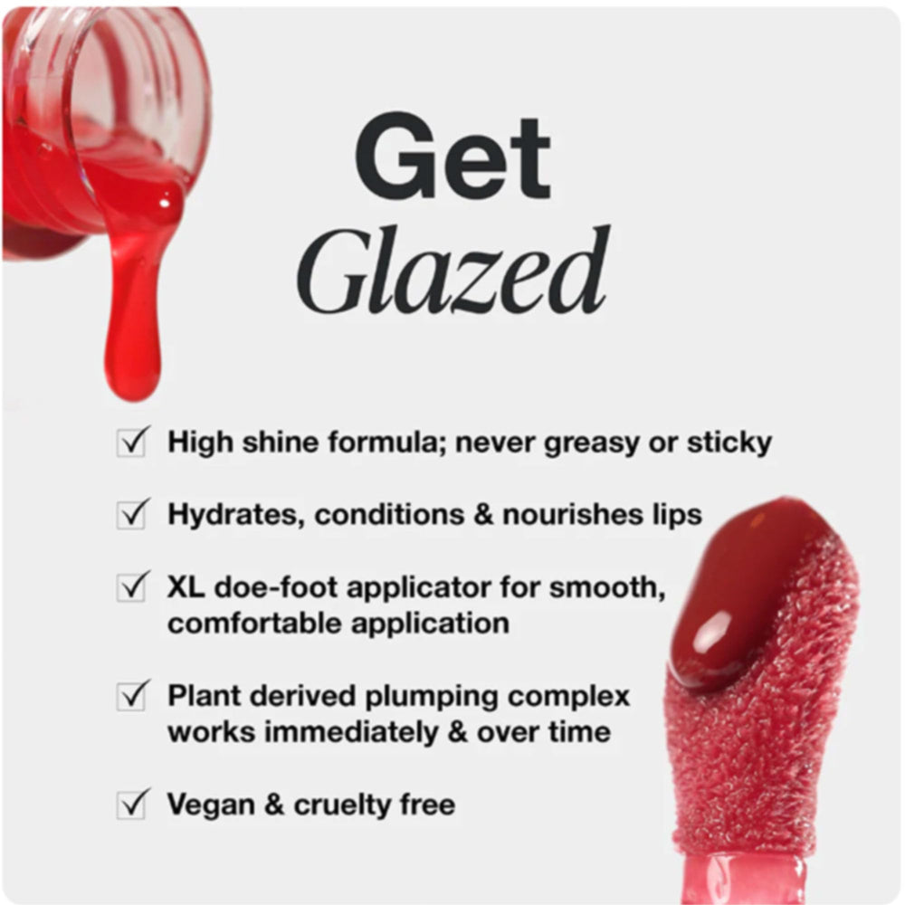 Innbeauty Project Glaze Lip Oil Merlot packaging highlights vegan formula.