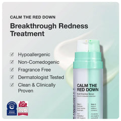 Innbeauty Project instant redness corrector demonstrates lightweight, hydrating formula.