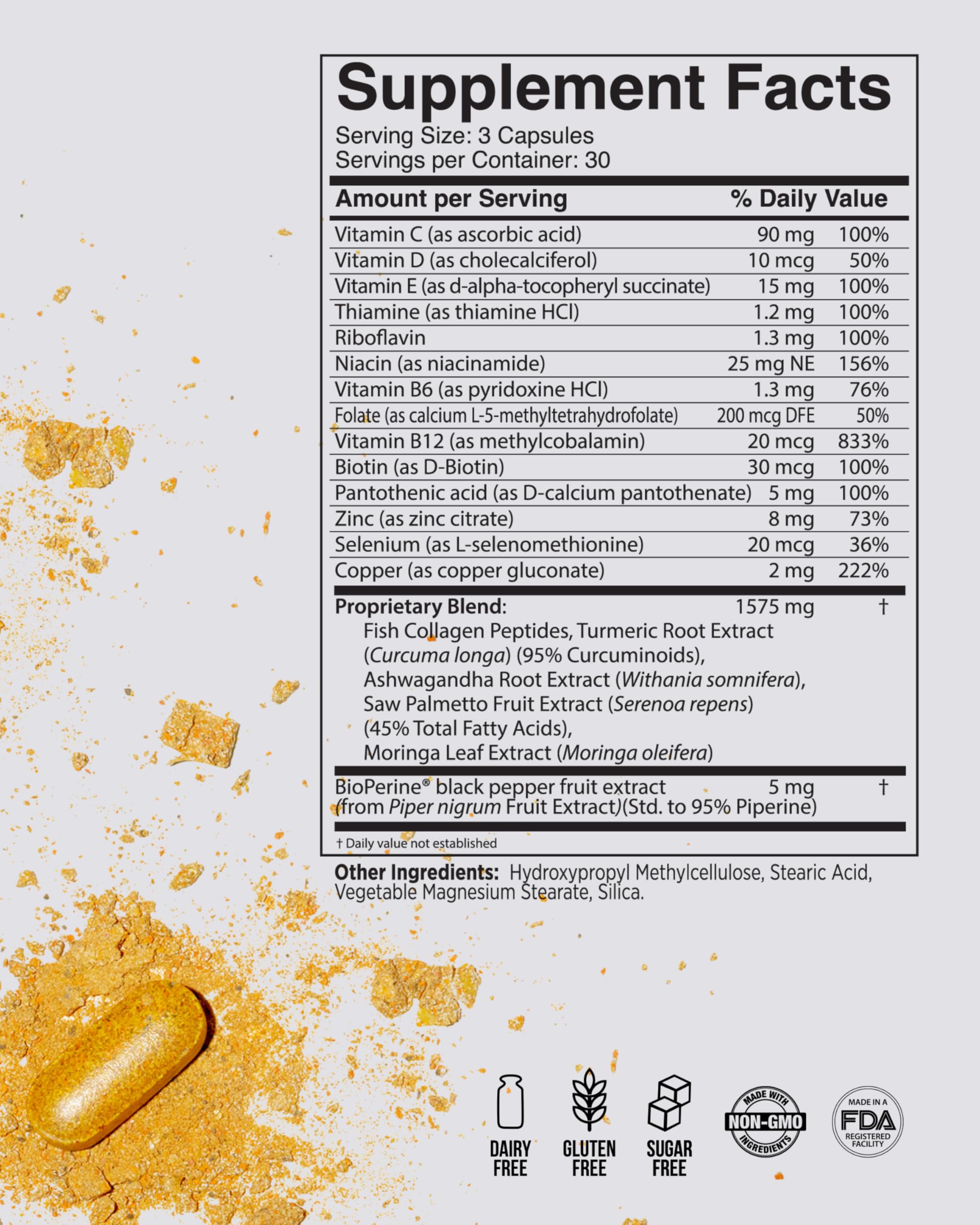 Inner Glow daily routine tablet arrangement ready for mornings.