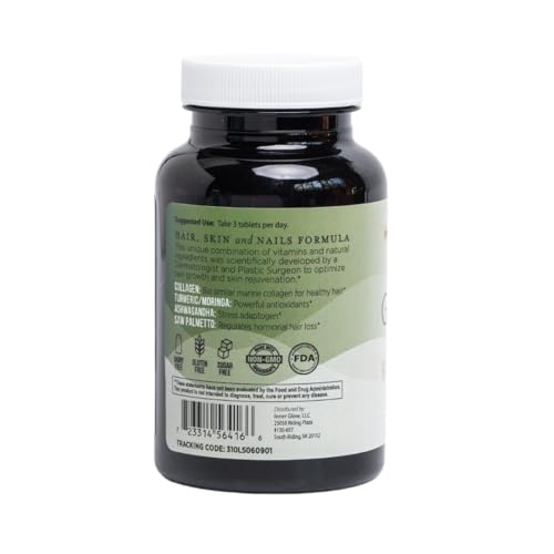 Inner Glow daily tablets pack for consistent hair, skin and nails support.