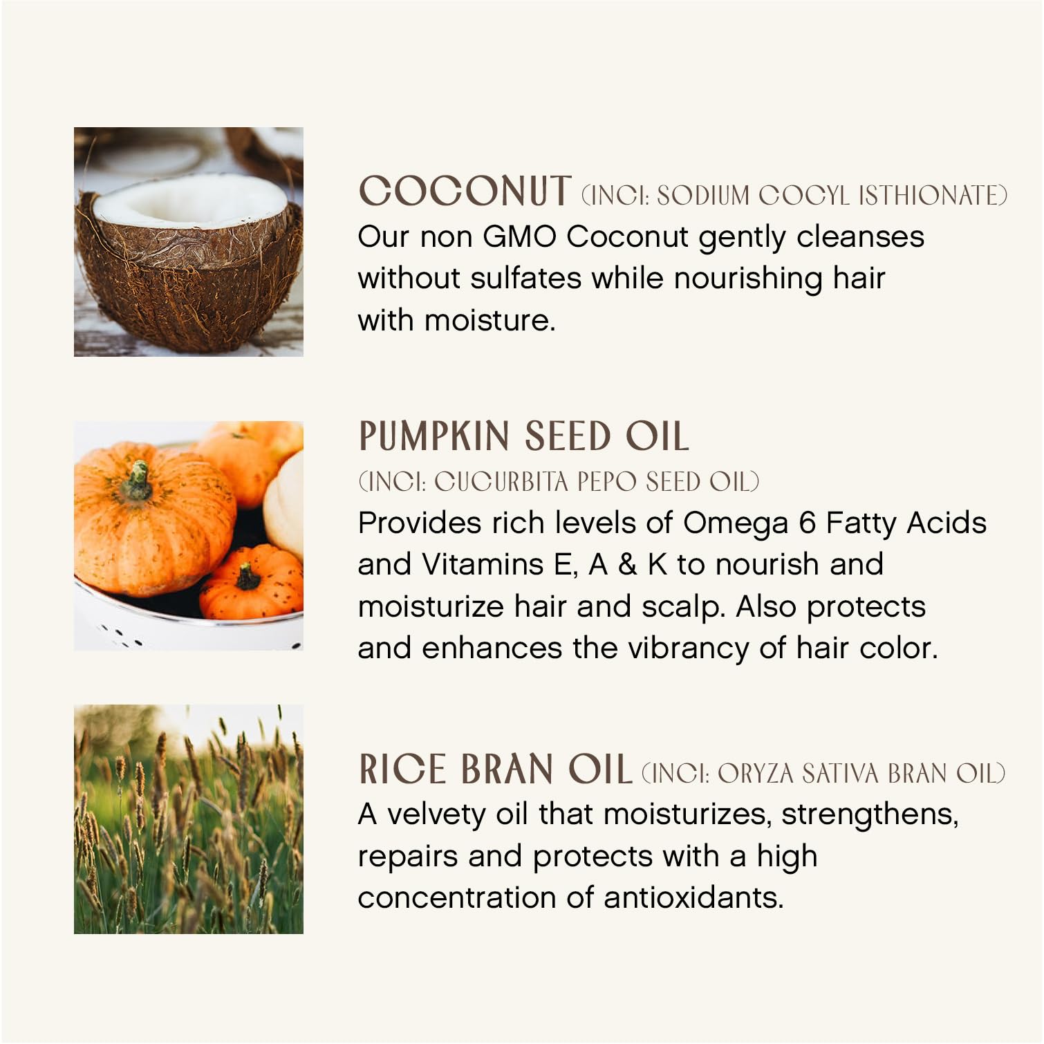 Silicone-free label on INNERSENSE Bright Balance Purple Toning Conditioner.
