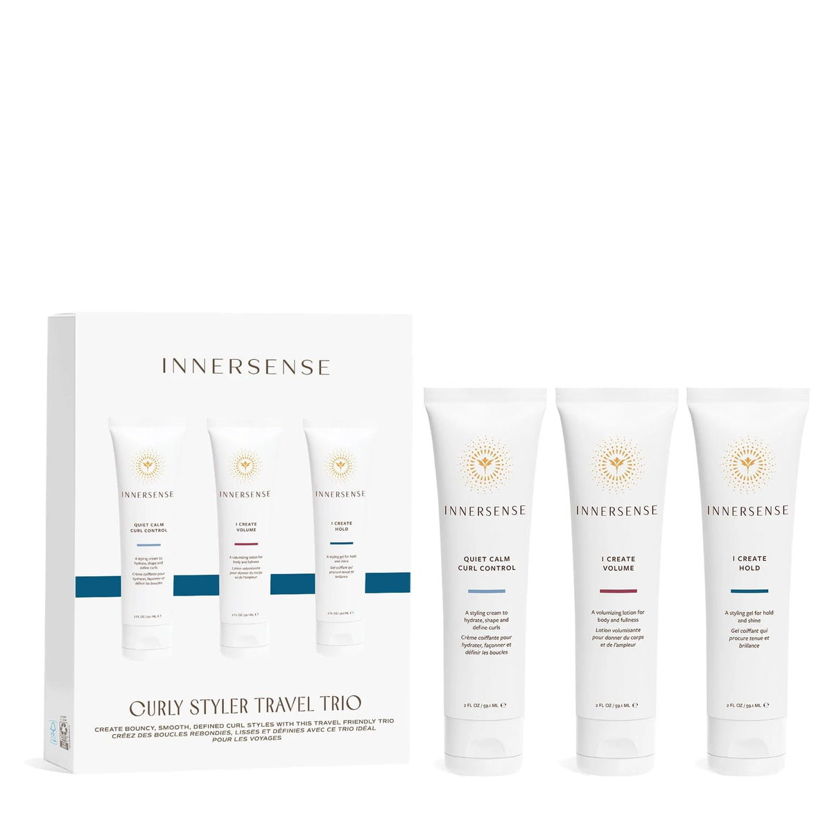 INNERSENSE I Create Hold Gel defined curls with hydration for a polished look