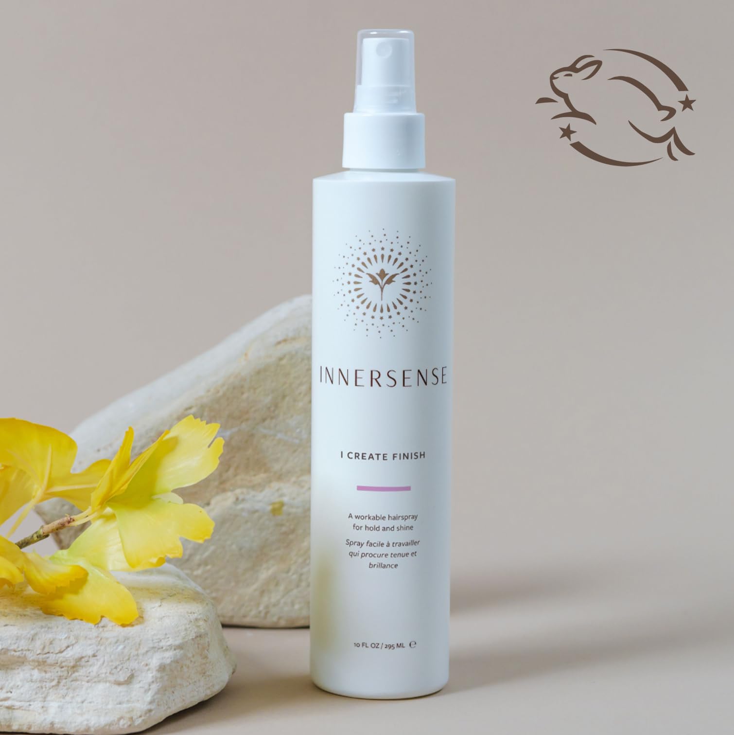 INNERSENSE Finish Spray 2-pack supports easy, clean haircare routines.