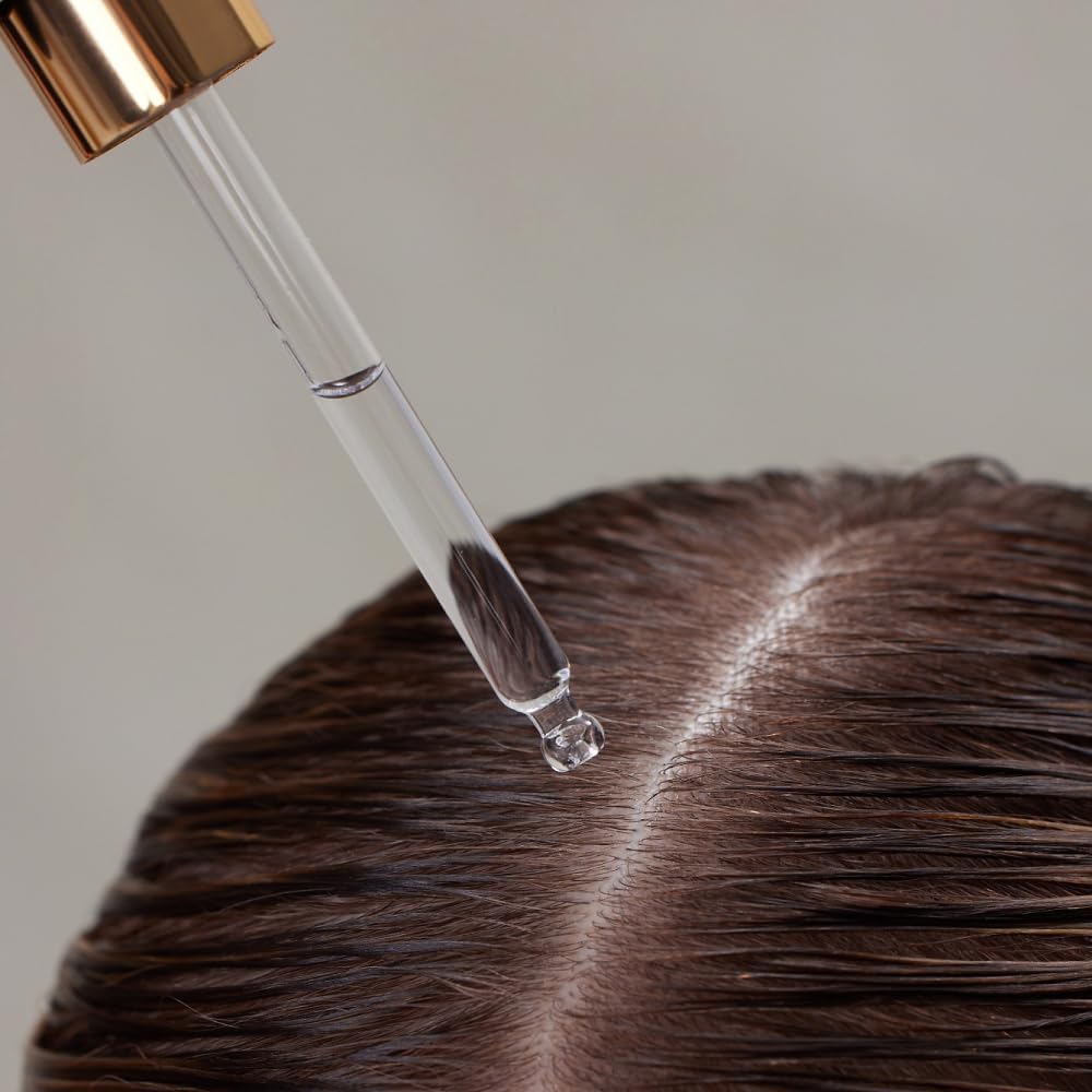INNERSENSE Hair Renew hemp seed oil and pea sprout extract blend.