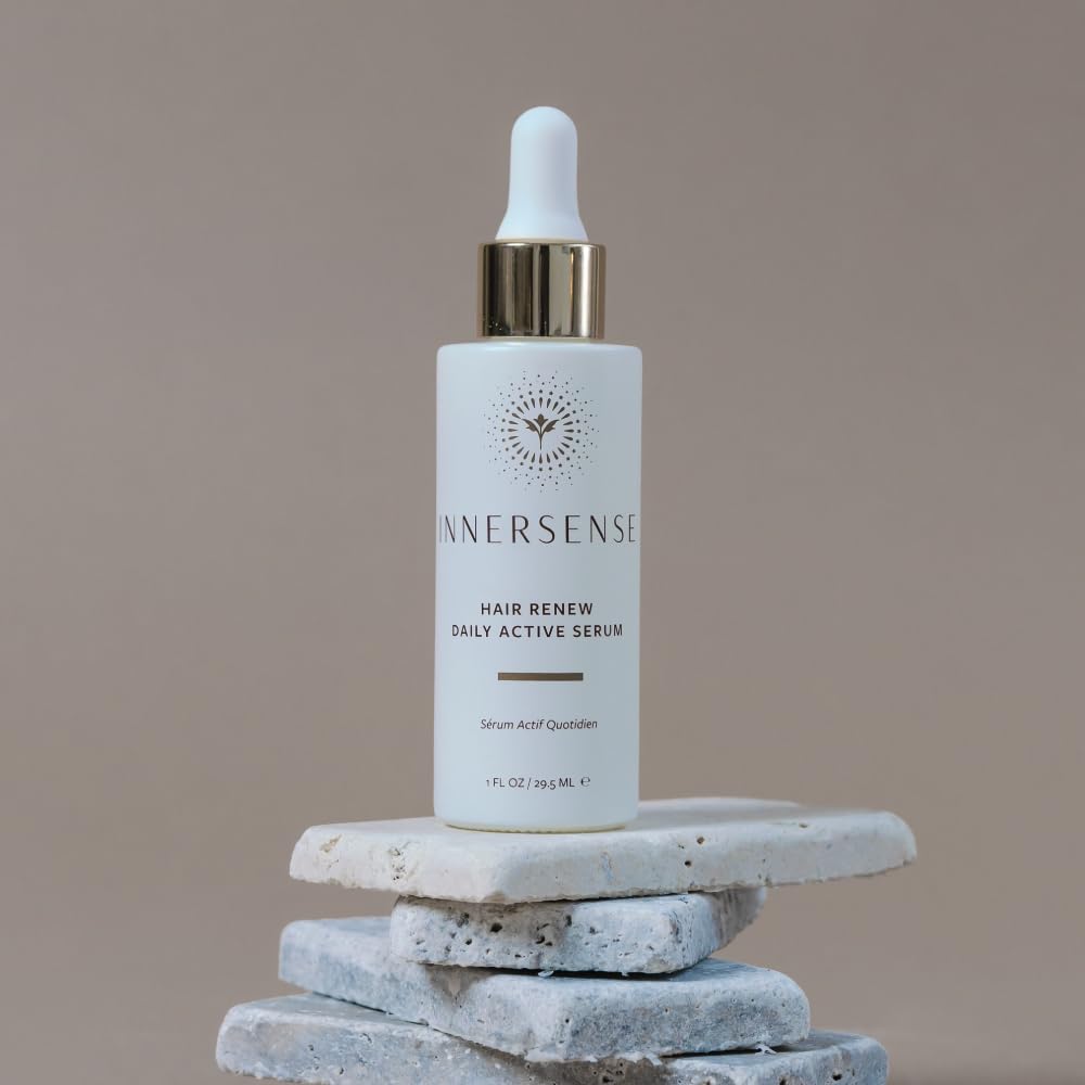 INNERSENSE Hair Renew ingredients maidenhair fern and celery seed.