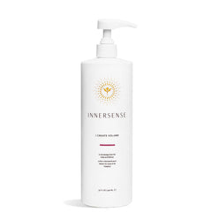 INNERSENSE I Create Volume Lotion pump bottle demonstrates easy daily volume boosting.