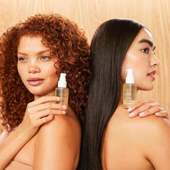 INNERSENSE Renew Scalp Oil packaging highlighting sustainable, ethically sourced ingredients.