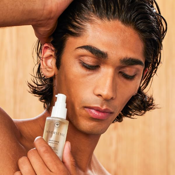INNERSENSE Renew Scalp Oil use case for dry scalp nourishment.