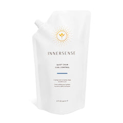 INNERSENSE Quiet Calm Curl Control bottle front for defined, frizz-free curls.