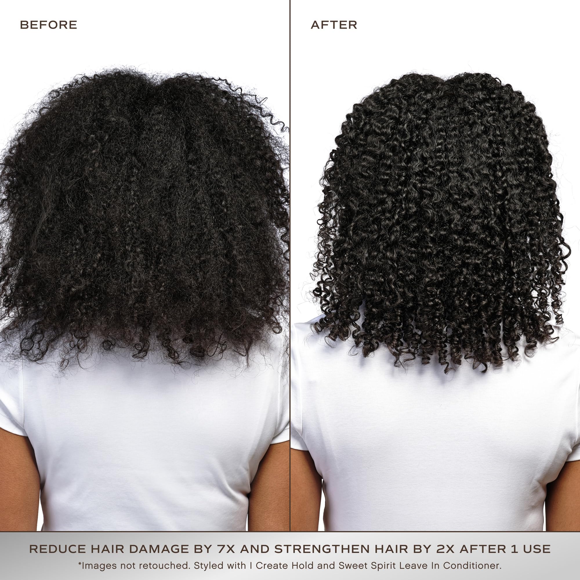 INNERSENSE Repair Hair Mask after use adds shine and softness
