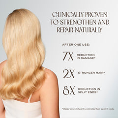 INNERSENSE Repair Hair Mask application scene showing easy at-home treatment
