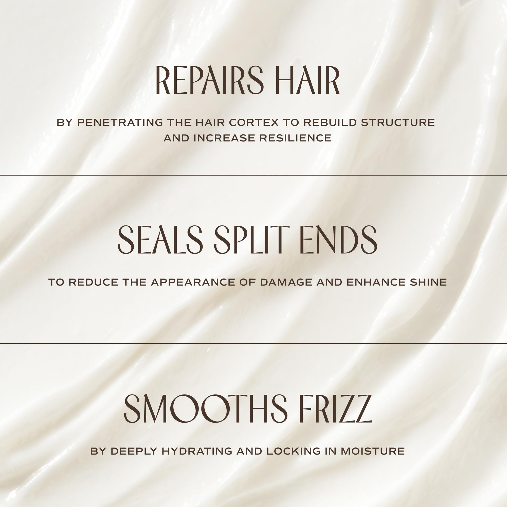 INNERSENSE Repair Hair Mask cream texture for rich conditioning