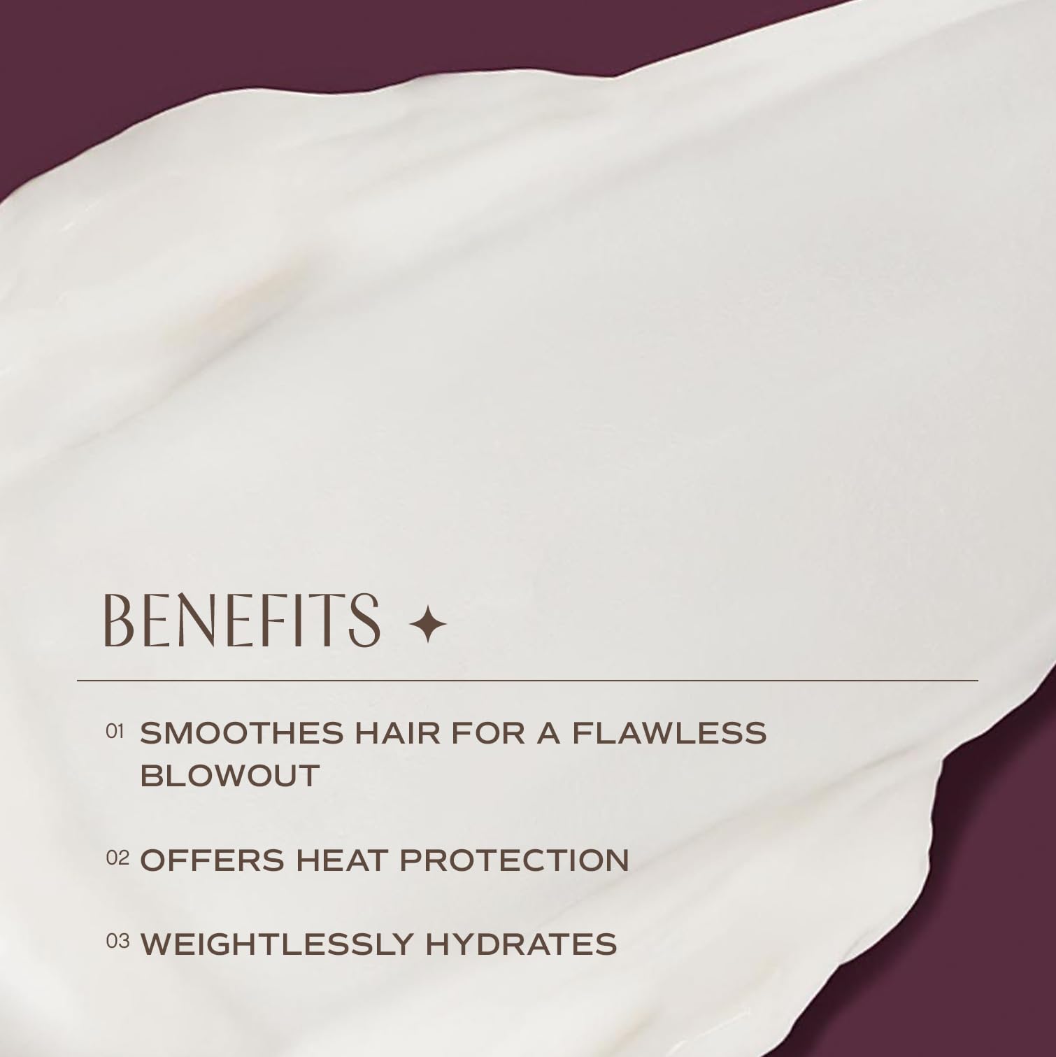 INNERSENSE Serenity Hair Cream texture close-up shows creamy, hydrating formula.