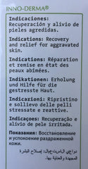 INNOAESTHETICS Skin Repair Cream being applied to calm skin.