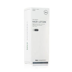 INNO-DERMA Hair Growth Lotion application demonstrates nightly massage without rinse for easy routine