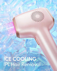 INNZA IPL with ice cooling top view for comfortable sessions.