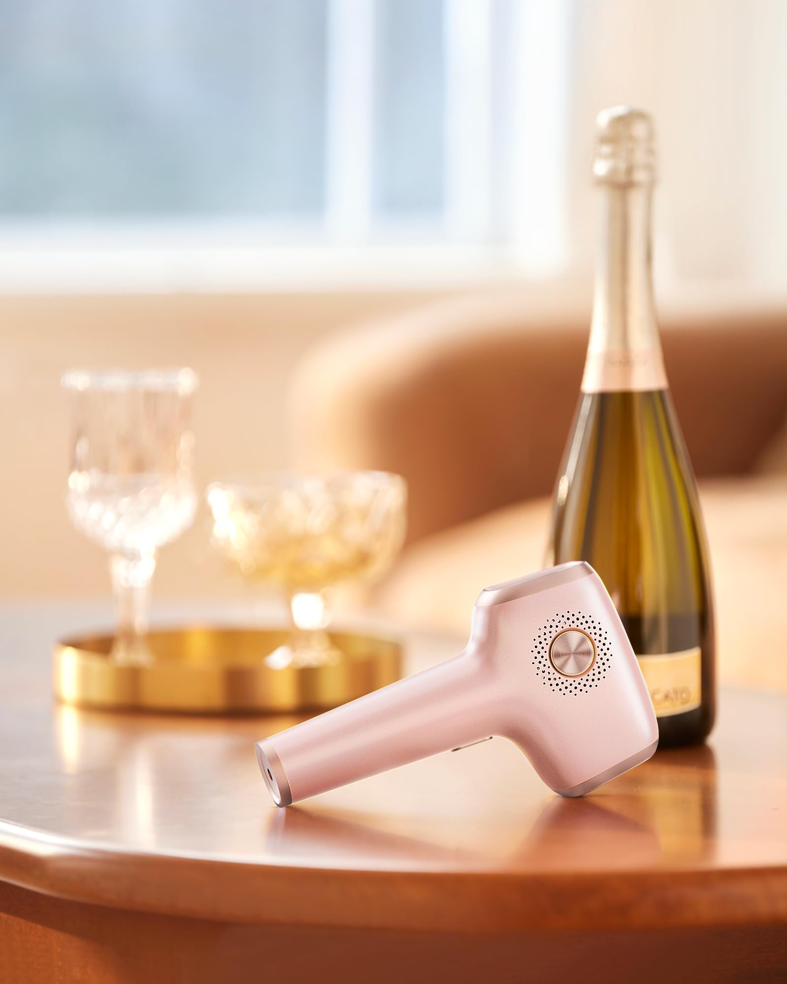 INNZA IPL device used at home delivering salon-like results.