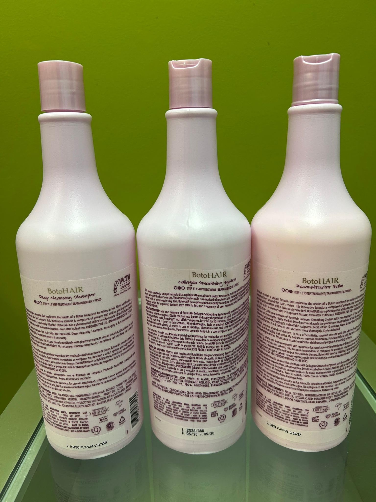 INOAR BotoHair Salon-grade system on display for professional results at home.