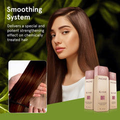 INOAR G.Hair Smoothing Treatment delivers keratin for smoother, more manageable hair.