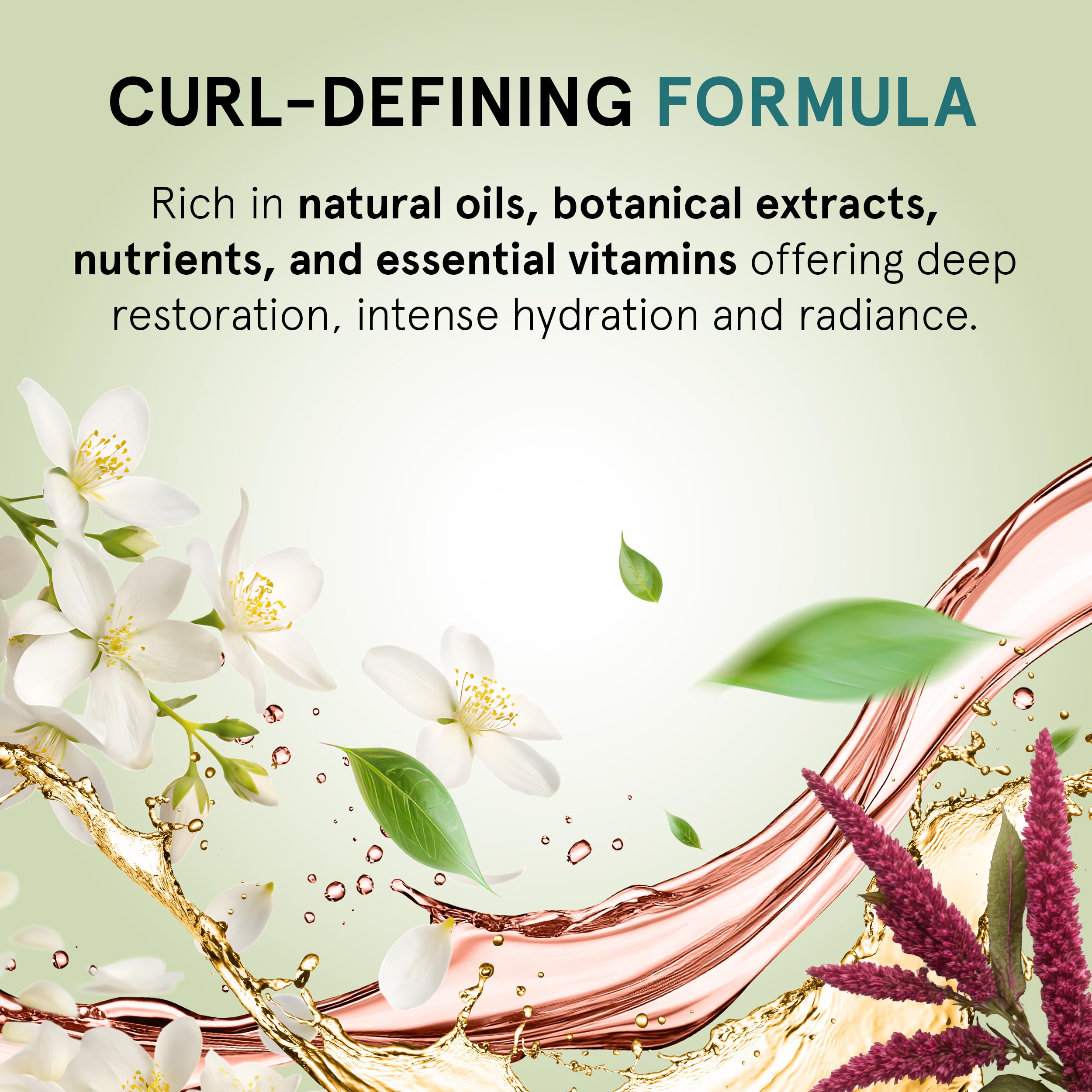 INOAR Meu Cacho Meu Crush soft-detangle shot suggests gentle smoother curls