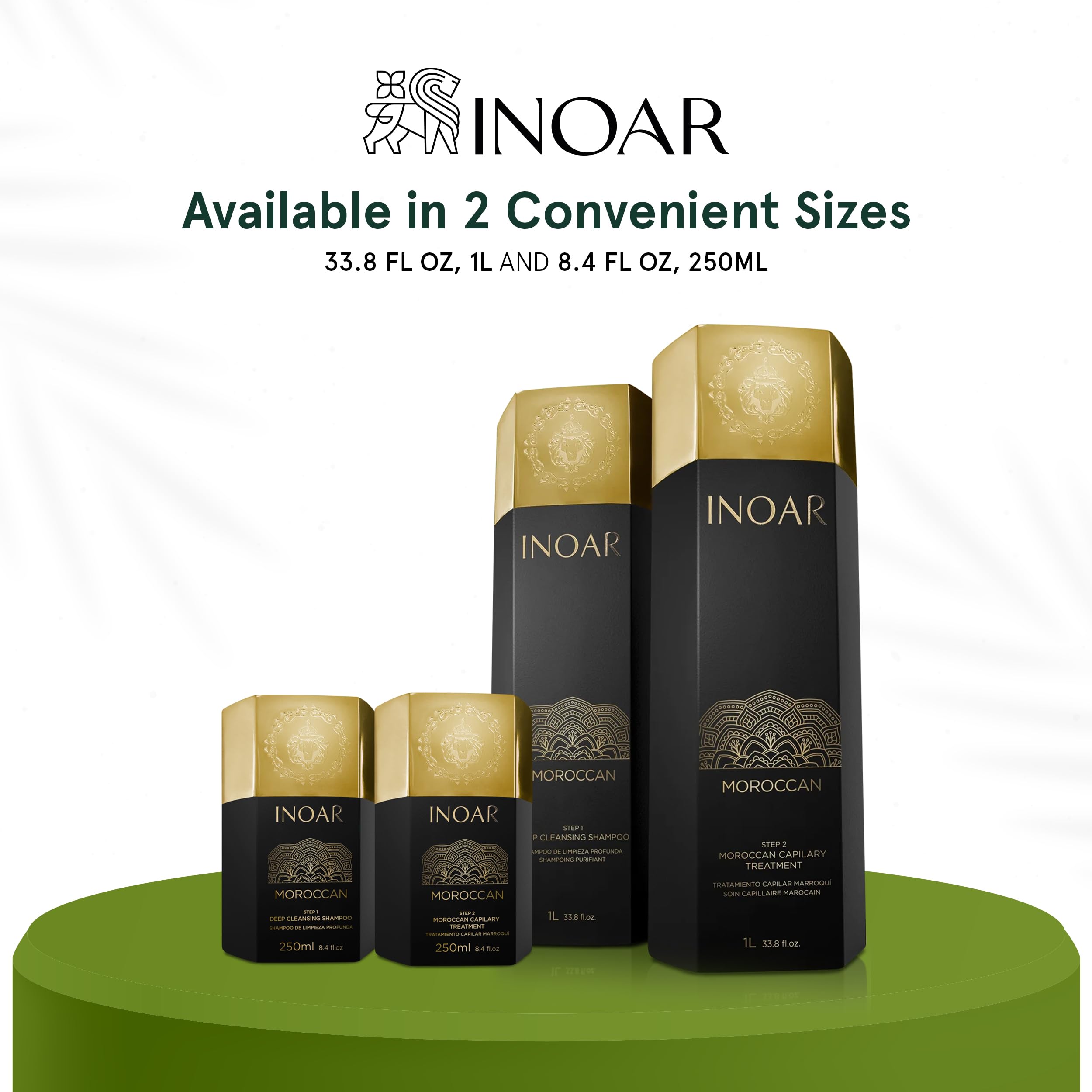 INOAR Step 2 home-use setup evoking pro-quality smoothing.