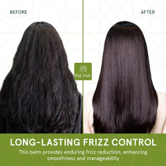 INOAR Vegetable keratin and wheat protein visuals suggesting deep nourishment for hair