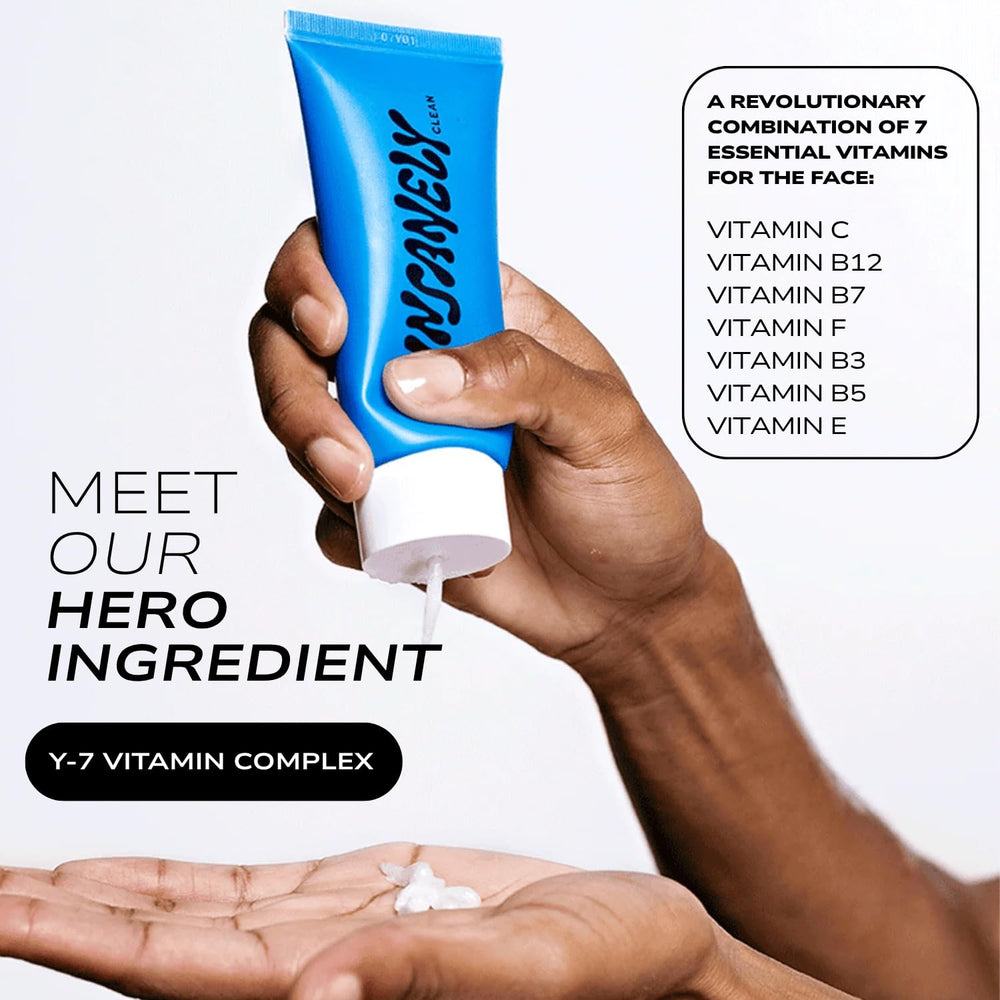 Insanely Clean dermatologist-tested seal on packaging