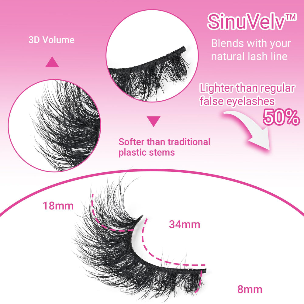 INSPEAUTY 14-pair bulk lashes for value and versatility.