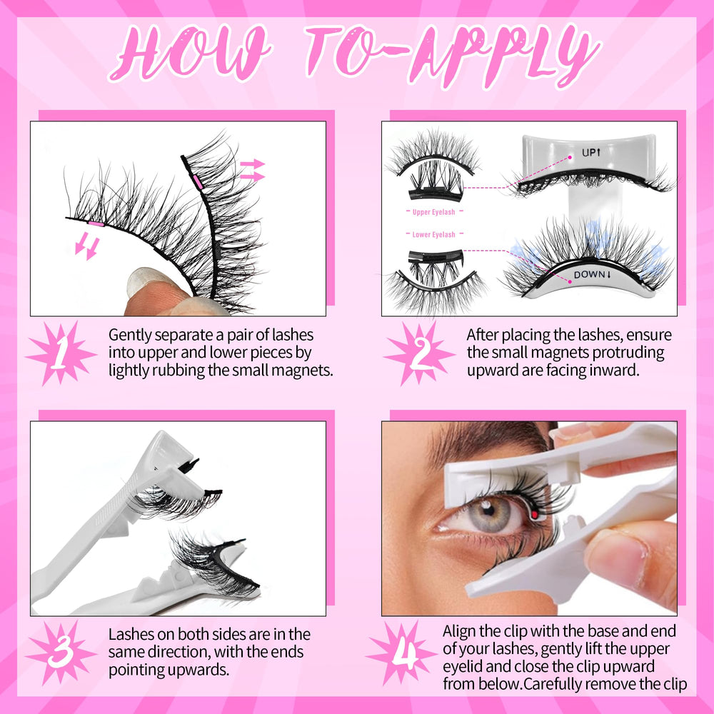 INSPEAUTY magnetic-eyeliner provides easy application.