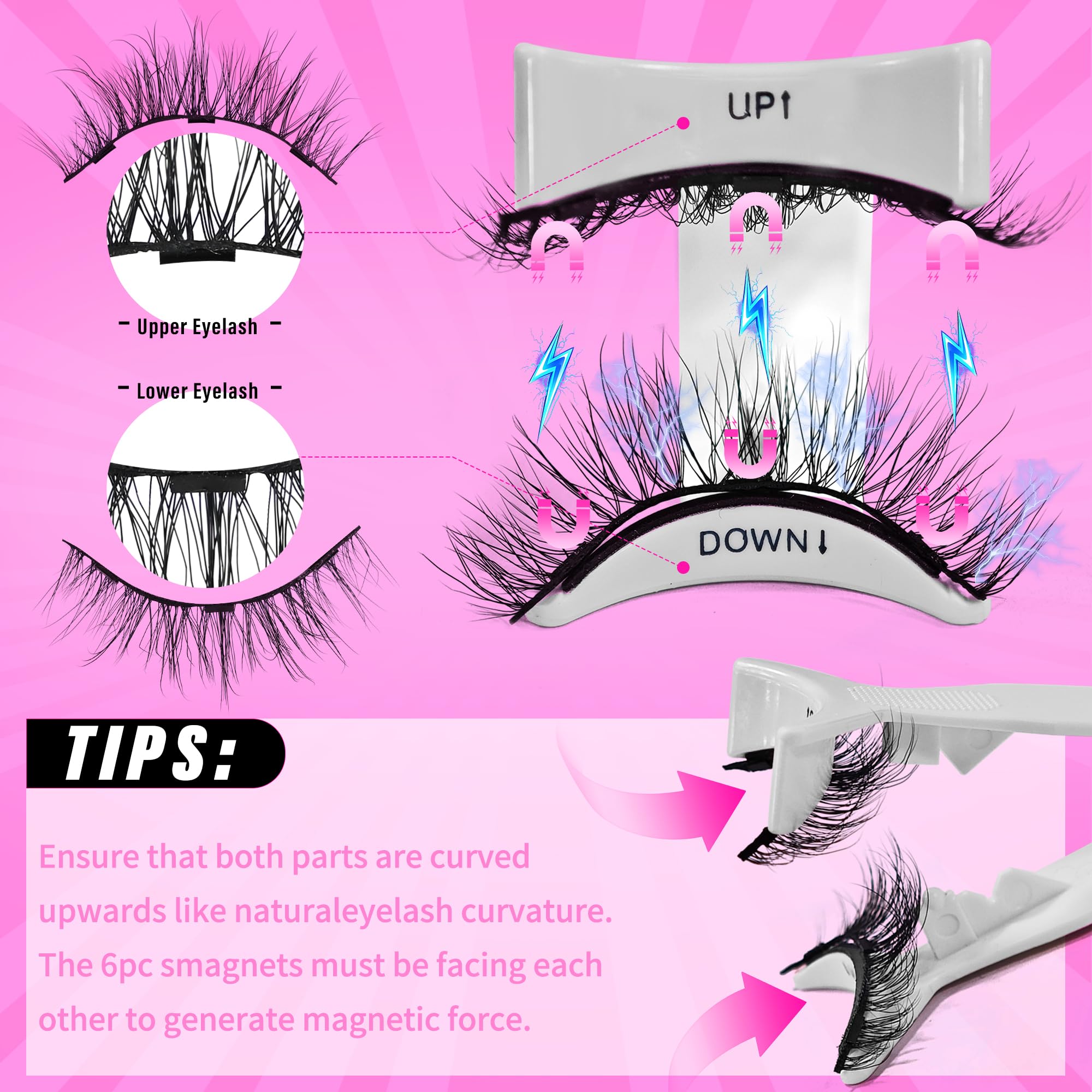 INSPEAUTY waterproof lashes stay put through workouts.