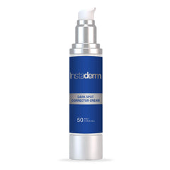 Instaderm dark-spot corrector cream jar for even skin tone and hydration.