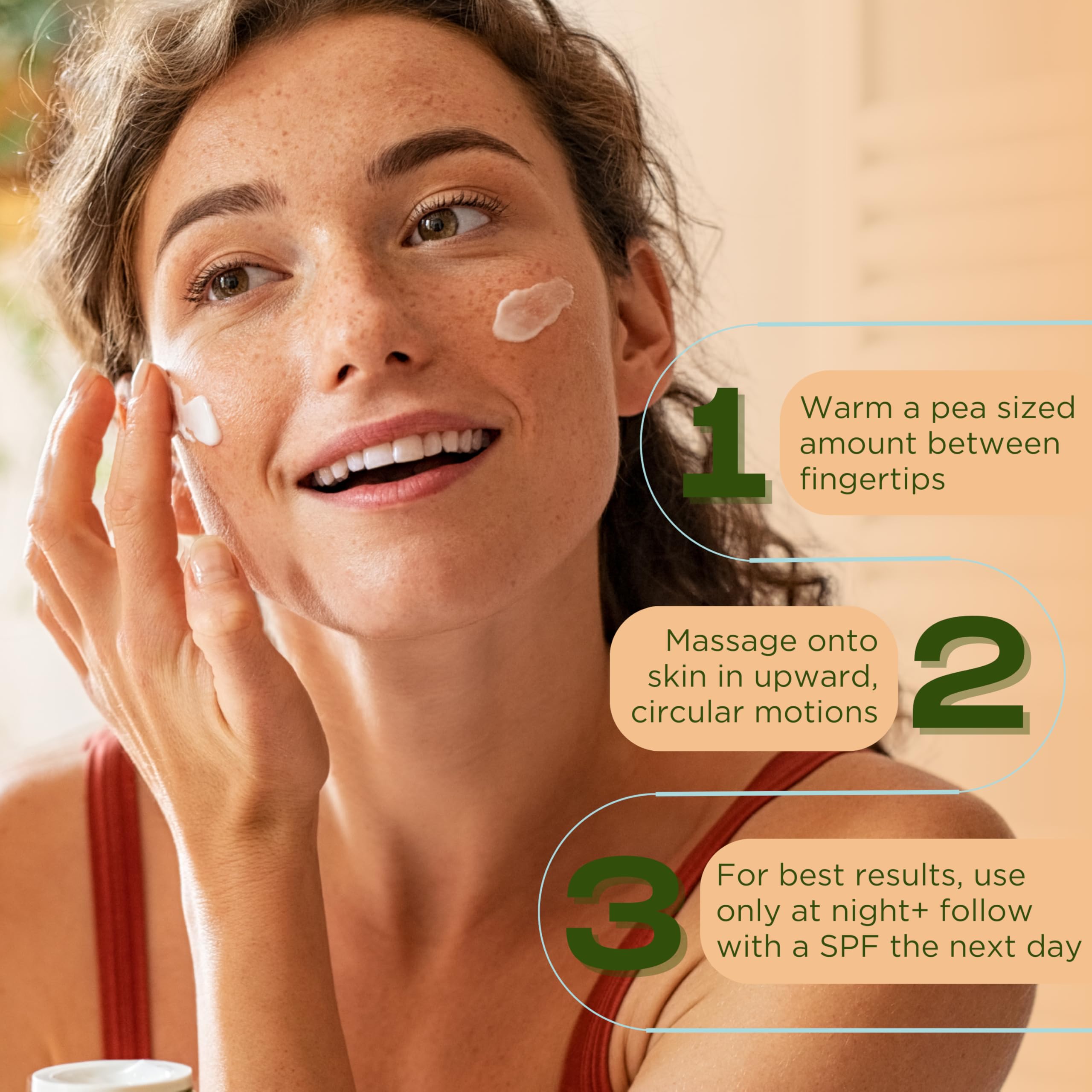 InstaNatural green tree extract ingredient illustration highlights natural botanicals.