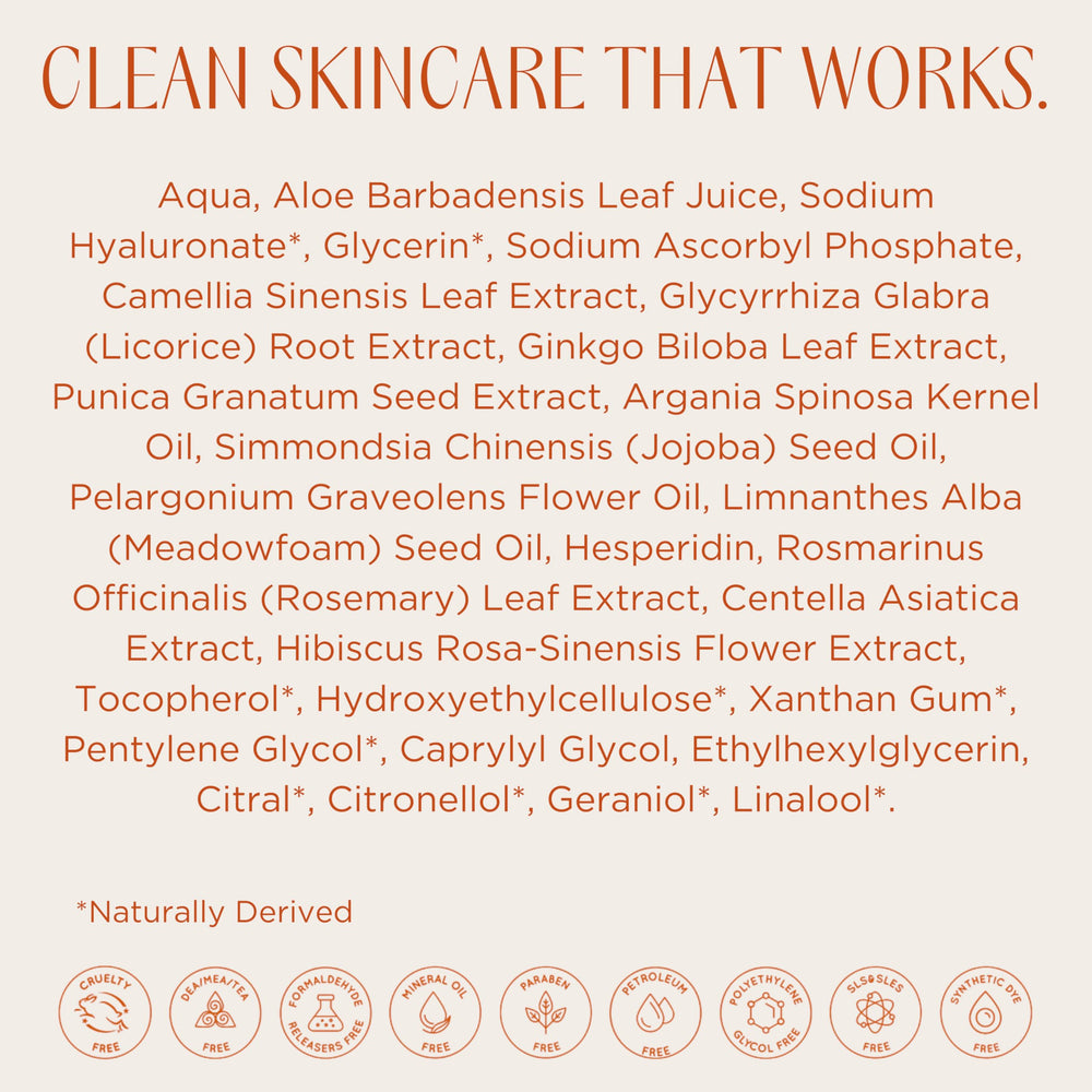 InstaNatural Hyaluronic Acid Serum packaging shows dropper and pump