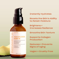 InstaNatural Niacinamide Serum with hyaluronic acid for deep hydration