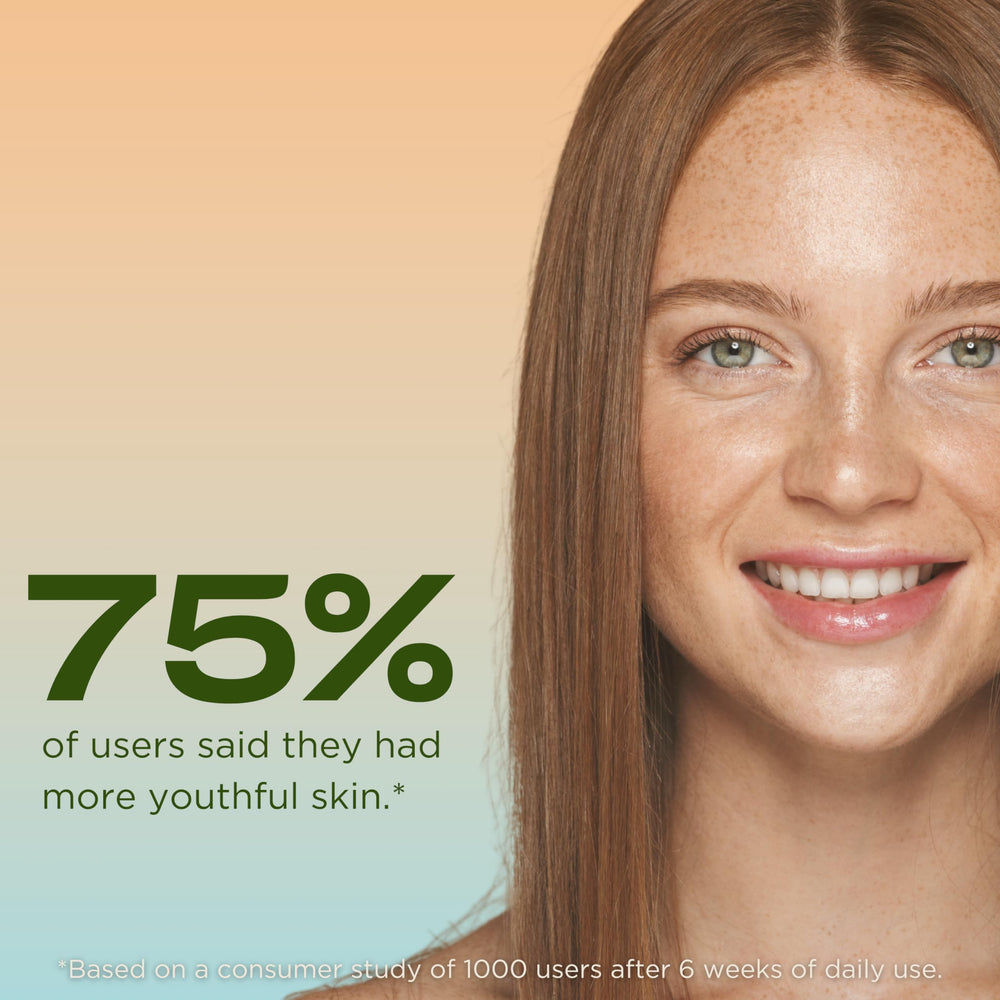 InstaNatural packaging box emphasizes clean skincare promise.