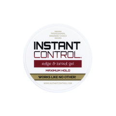 Instant Control Edge & Braid Gel bottle pour enables easy styling prep
