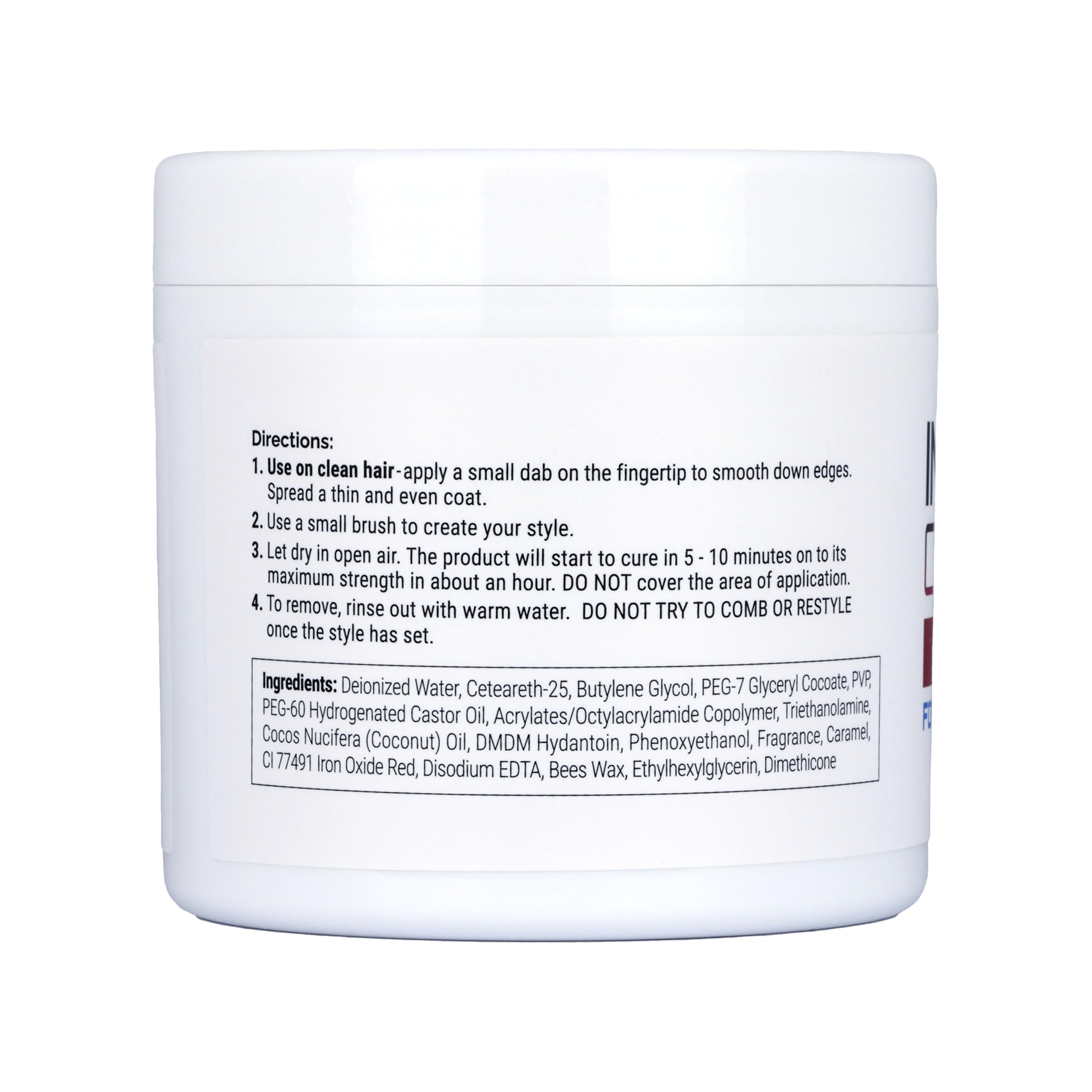 Instant Control gel smooths edges for braids without heaviness