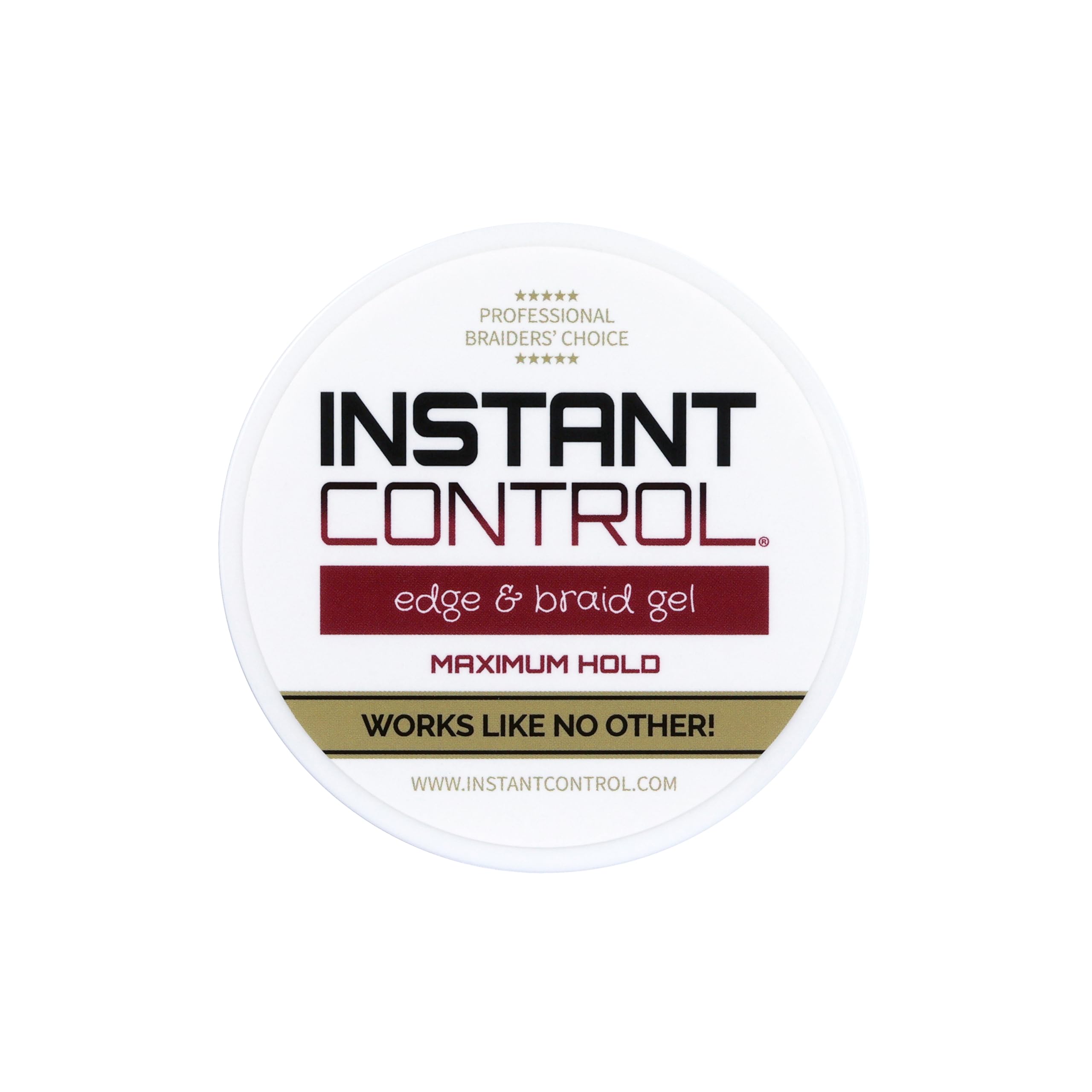 Instant Control water-soluble gel rinses out easily after wear