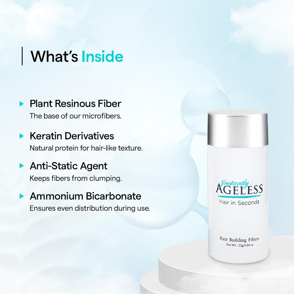 Instantly Ageless Hair in Seconds built-in shaker for mess-free precise application.