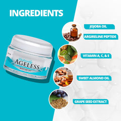 Instantly Ageless Moisture Lift cream texture demonstrating smooth absorption