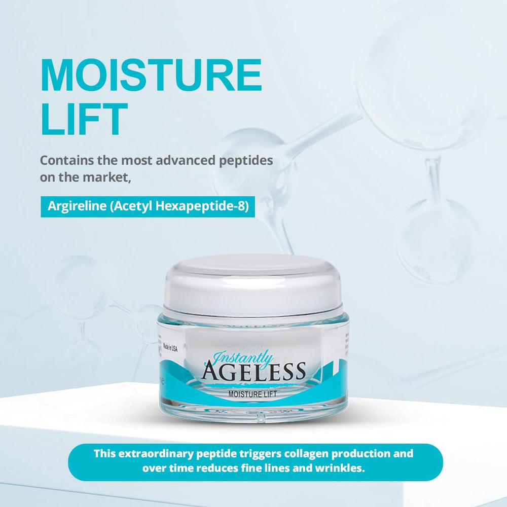 Instantly Ageless Moisture Lift hyaluronic acid close-up illustrating deep hydration
