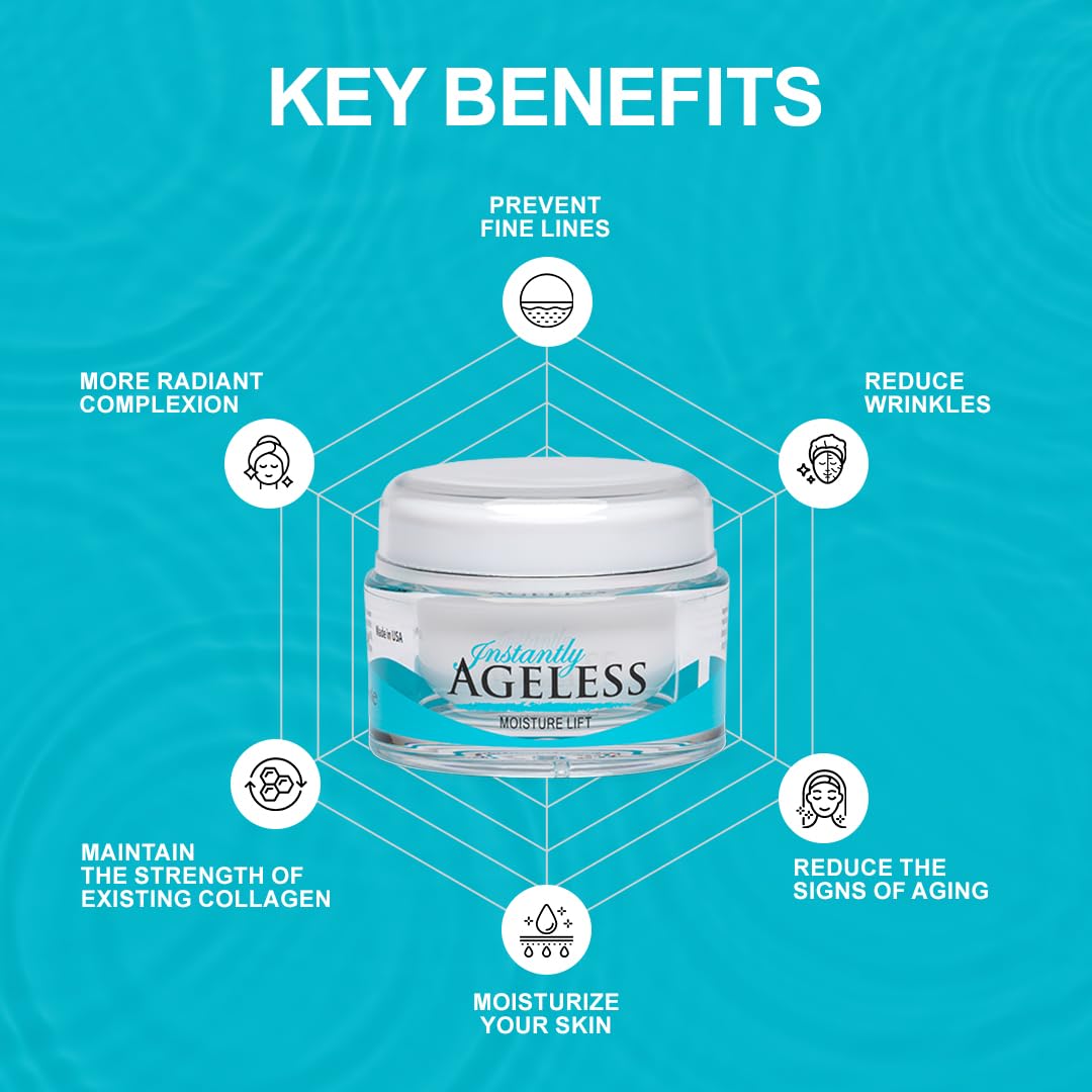 Instantly Ageless Moisture Lift suitable for both men and women for moisturized skin